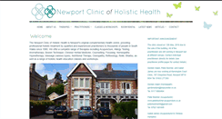 Desktop Screenshot of newportclinic.co.uk